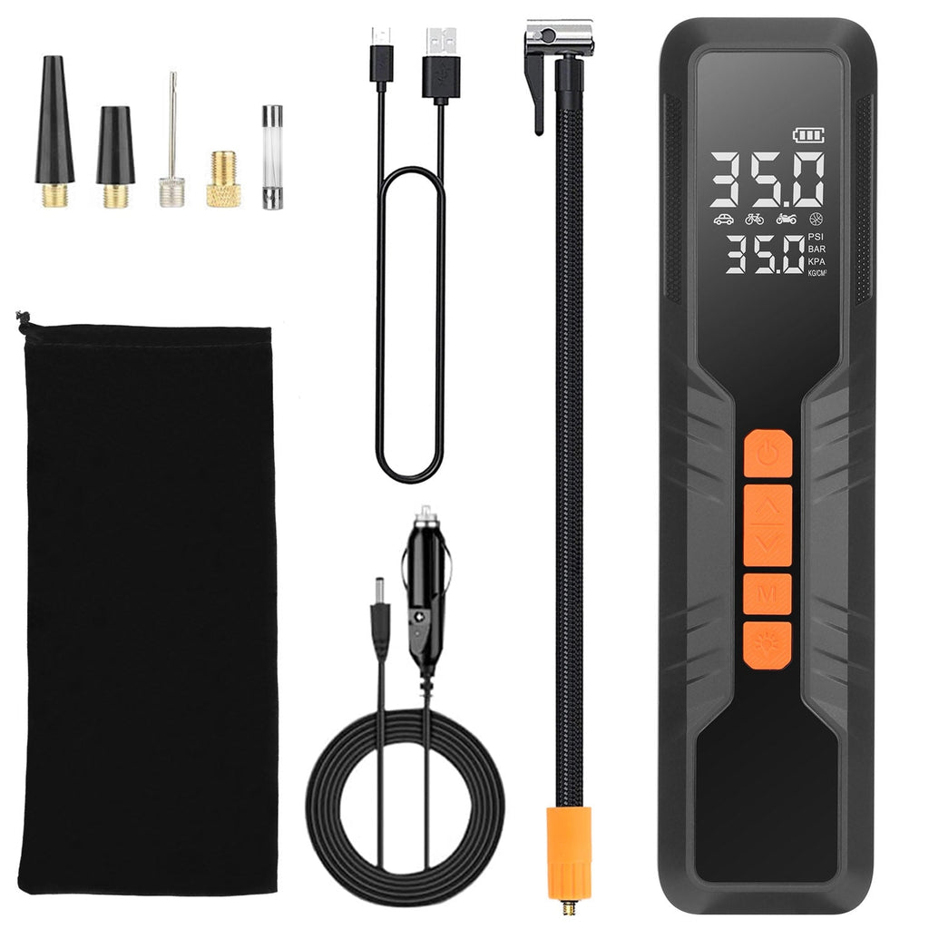 150PSI Portable Tire Inflator Cordless Digital Air Compressor Compact Air Pump with 5 Inflation Modes 3 Light Modes Emergency Power Bank - Cargonaut Supply
