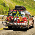 2-Bike Hitch Mount Bike Rack for 1-1/4 Inch or 2 Inch Receiver-Black - Cargonaut Supply
