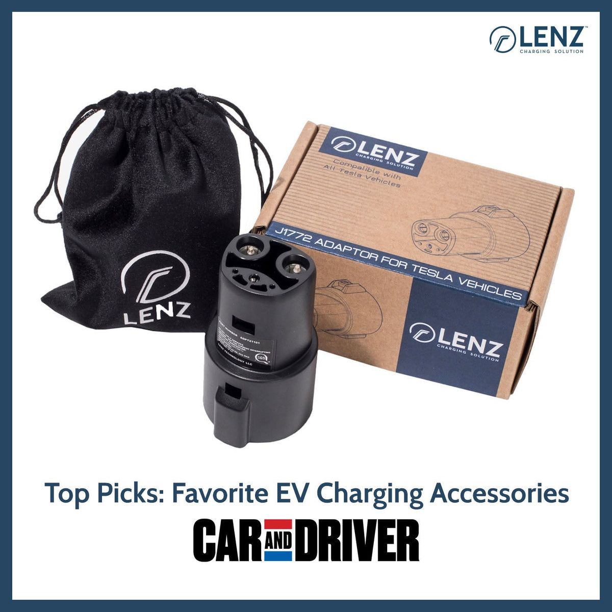 J1772 to NACS (Tesla) Charging Adapter (Collective)