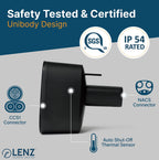 LENZ CCS1 to NACS Port EV & Tesla EV Charging Adapter (Collective)