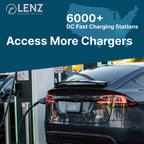 LENZ CCS1 to NACS Port EV & Tesla EV Charging Adapter (Collective)