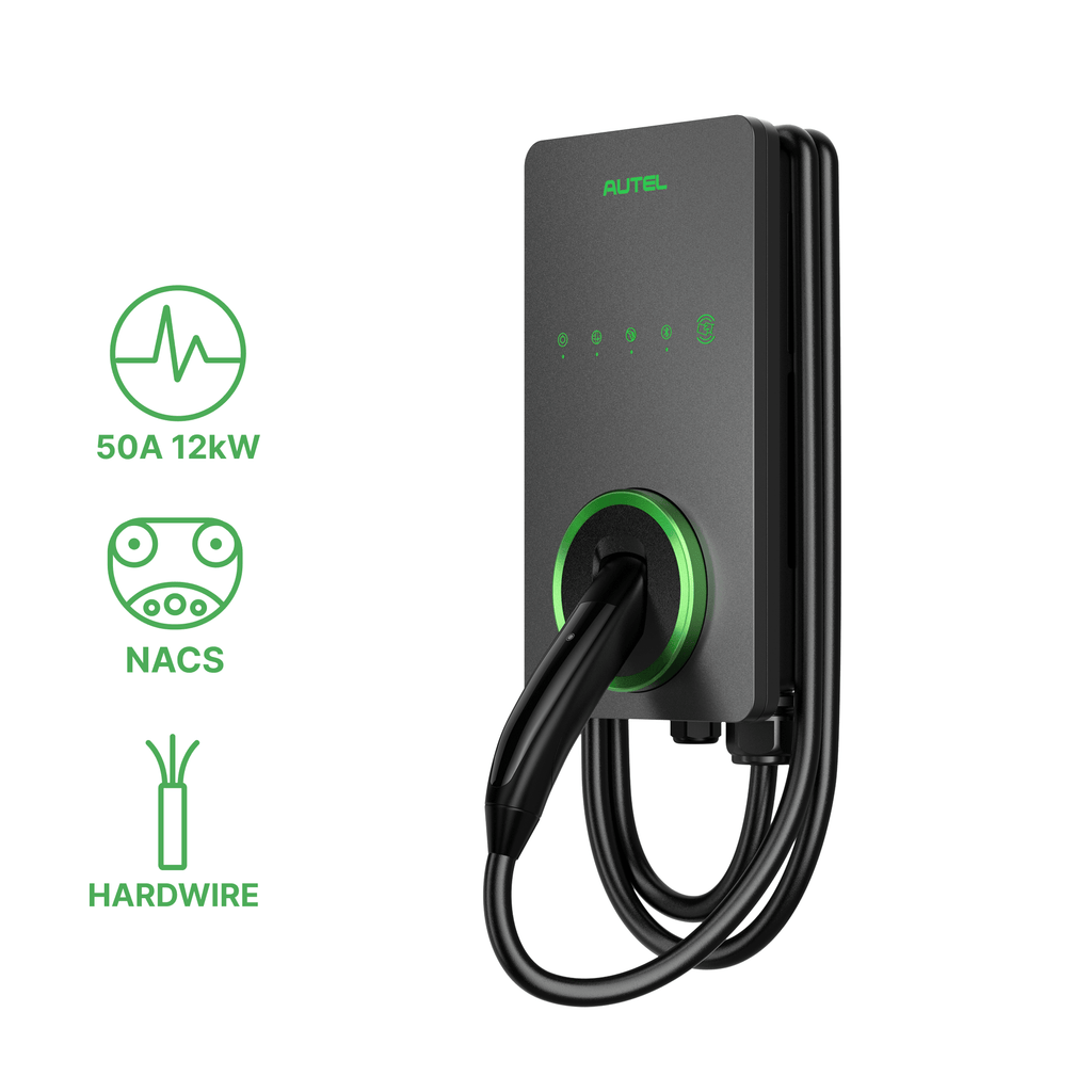 AC Lite Home 50A 12kW EV Charger NACS - Cargonaut Supply