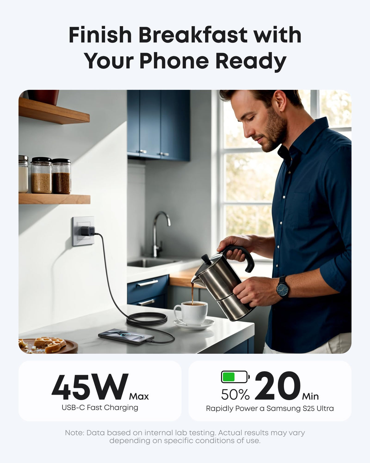 Anker Nano Charger (45W) with USB-C to USB-C Cable - Cargonaut Supply