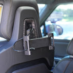 Back Seat Tablet/Phone Mount Anchor for Rivian R1T, R1S, and R2 - Cargonaut Supply