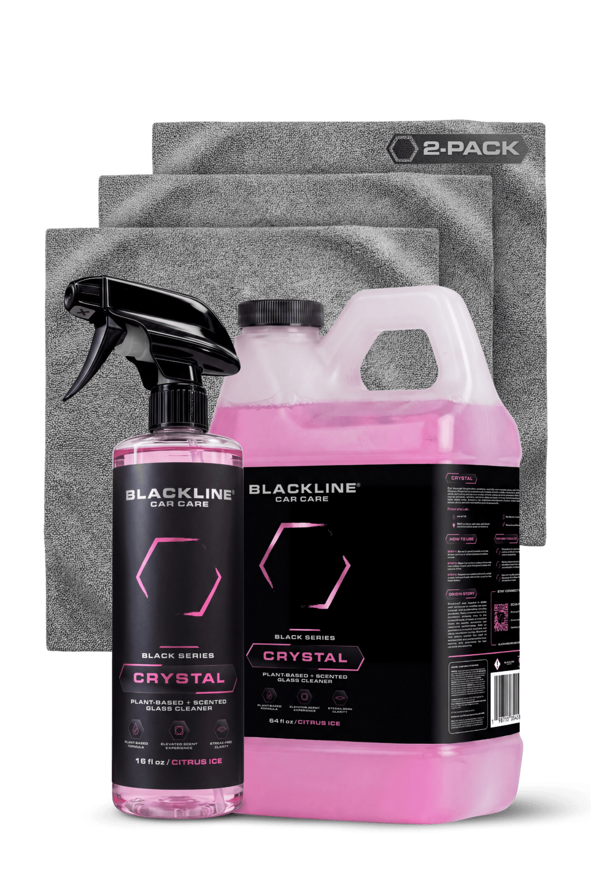BLACKLINE® CRYSTAL GLASS CLEANER - Cargonaut Supply