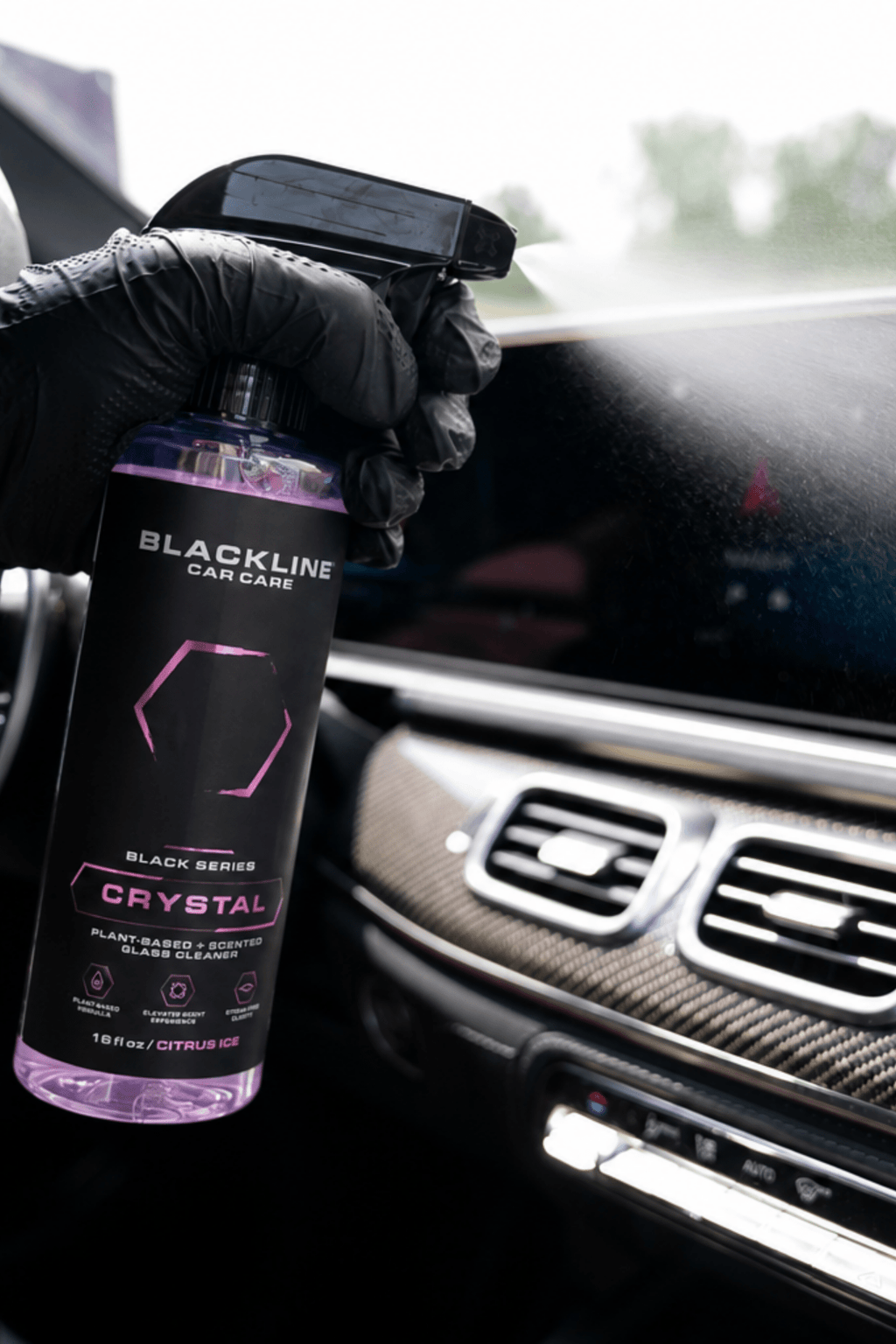 BLACKLINE® CRYSTAL GLASS CLEANER - Cargonaut Supply