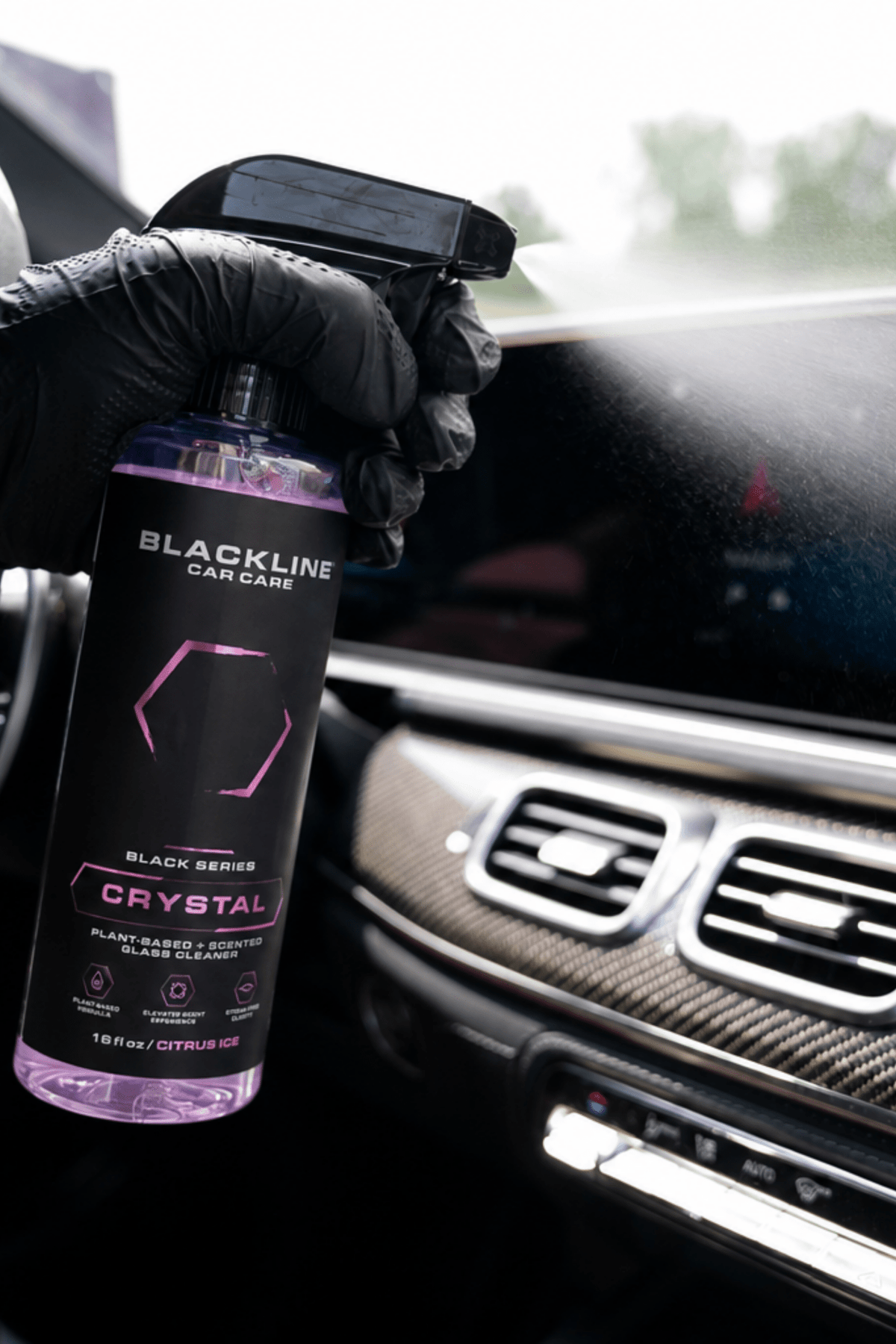 BLACKLINE® CRYSTAL GLASS CLEANER - Cargonaut Supply