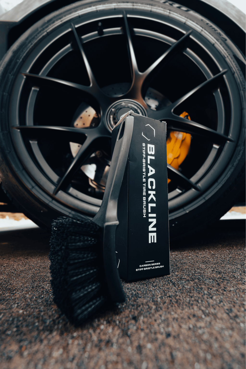 BLACKLINE® STIFF BRISTLE TIRE BRUSH - Cargonaut Supply