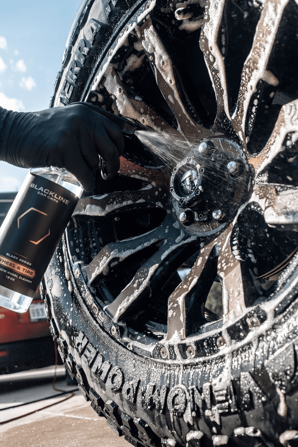 BLACKLINE® WHEEL N' TIRE CLEANER - Cargonaut Supply