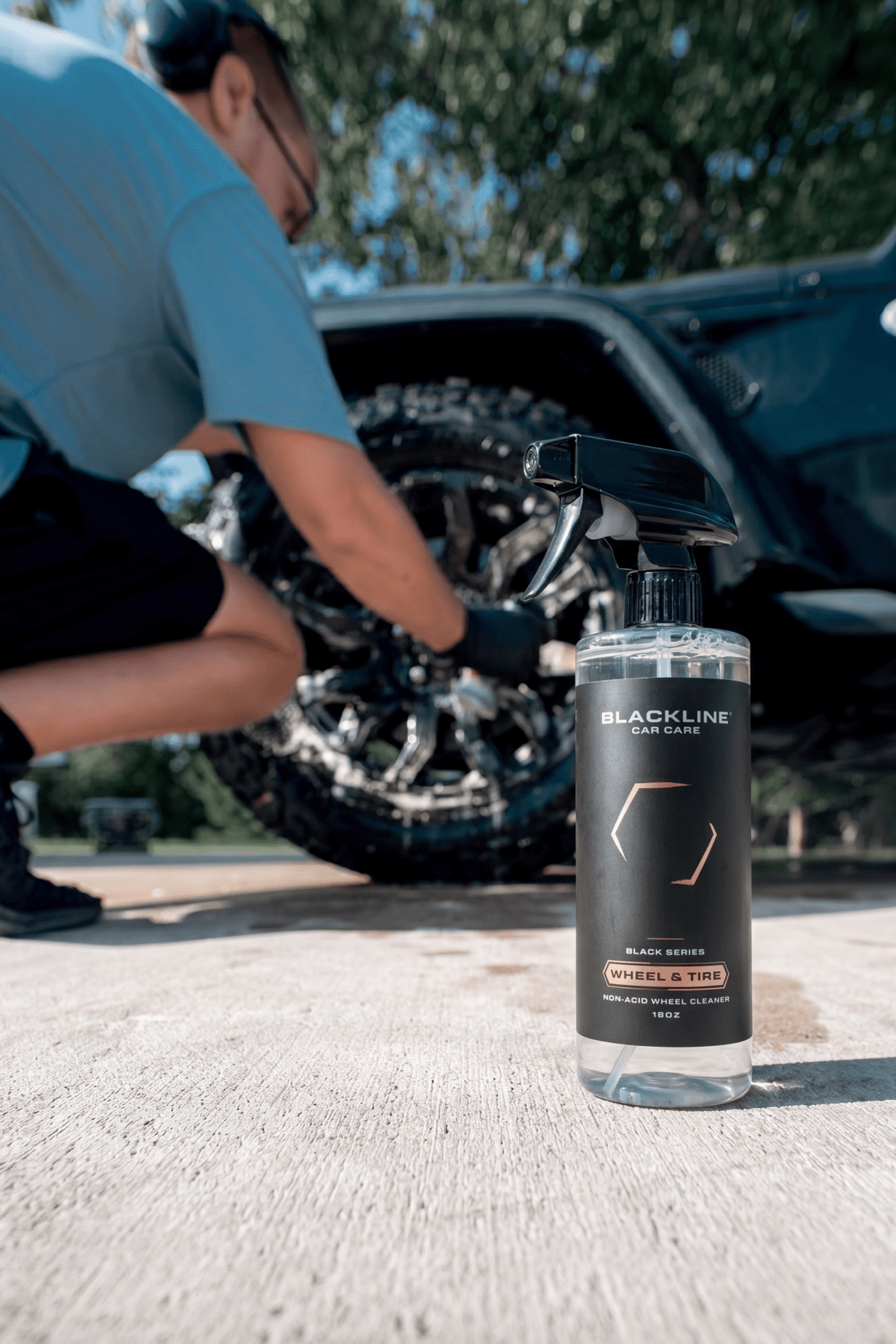 BLACKLINE® WHEEL N' TIRE CLEANER - Cargonaut Supply