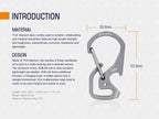 Fenix ALB-20 Multi-Purpose Snap Hook - Cargonaut Supply