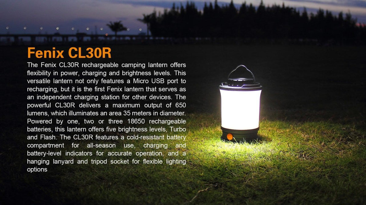 Fenix CL30R LED Camping Lantern - Cargonaut Supply