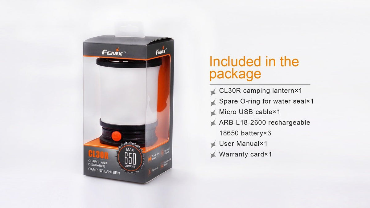 Fenix CL30R LED Camping Lantern - Cargonaut Supply