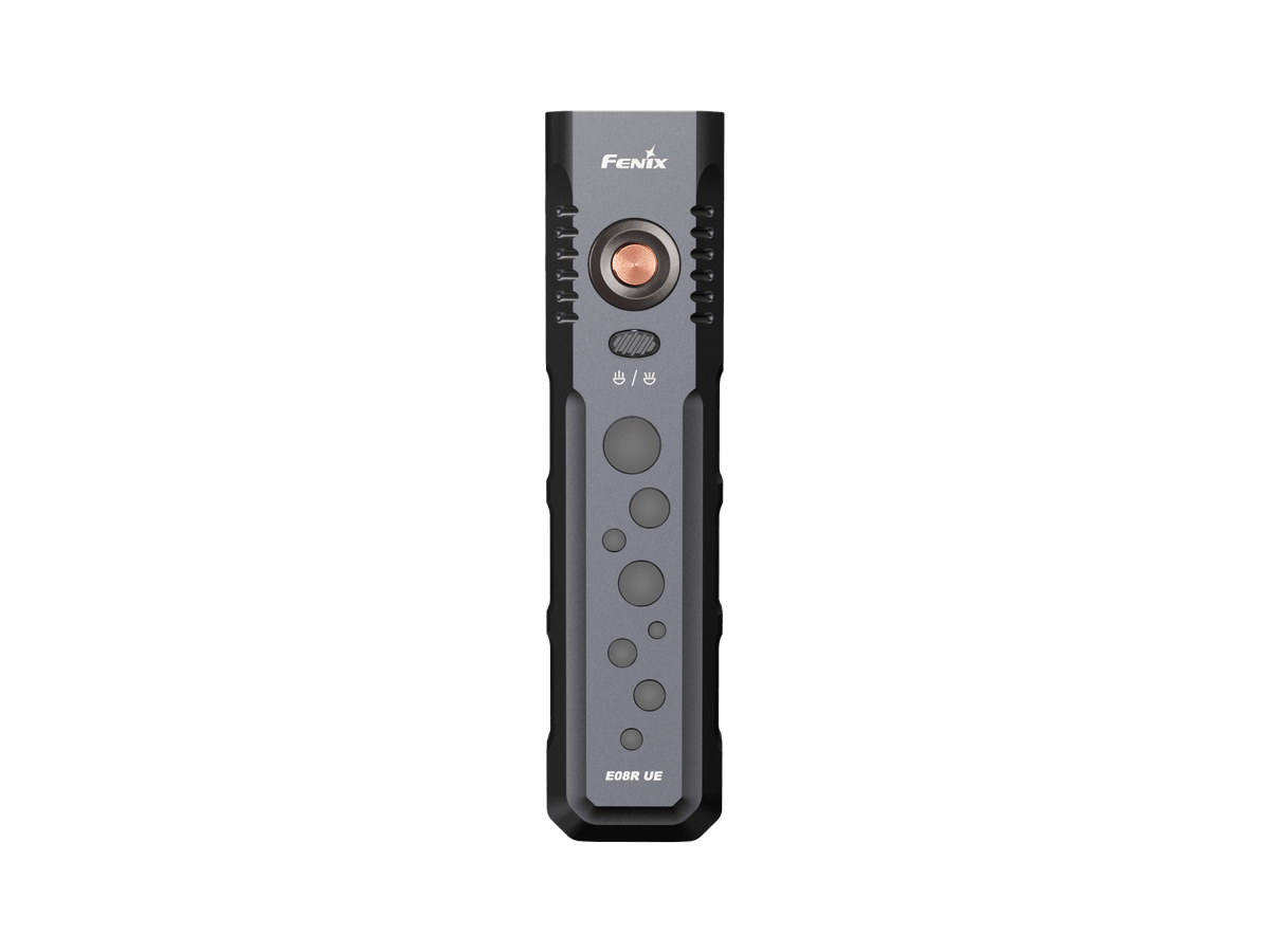 Fenix E08R UE Multi-Light EDC Flashlight With Red Light & Green Laser - Cargonaut Supply
