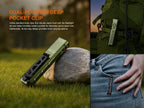 Fenix E08R UE Multi-Light EDC Flashlight With Red Light & Green Laser - Cargonaut Supply
