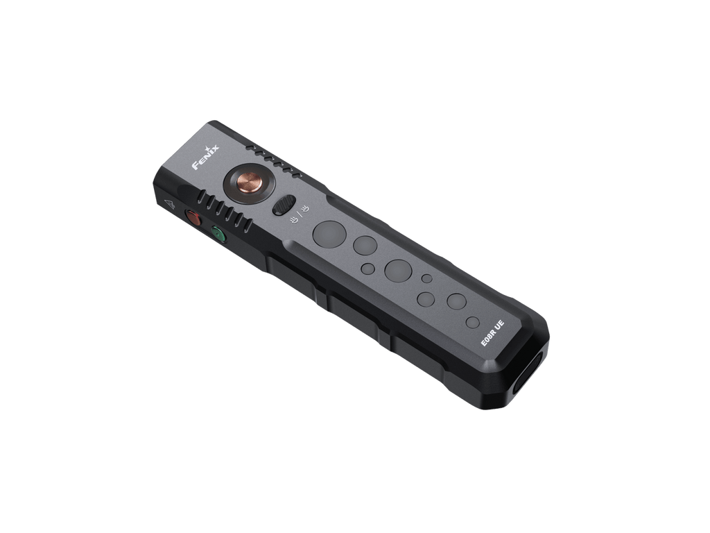 Fenix E08R UE Multi-Light EDC Flashlight With Red Light & Green Laser - Cargonaut Supply
