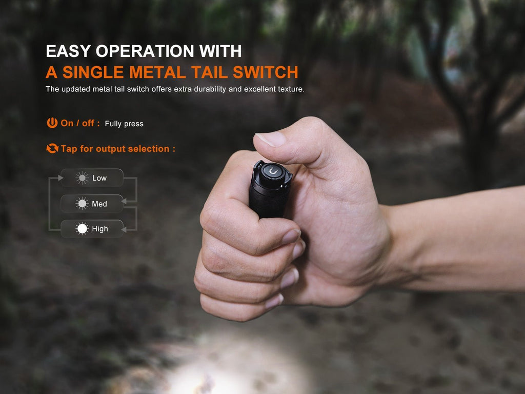 Fenix E12 V3 Pocket EDC AA Flashlight - Cargonaut Supply