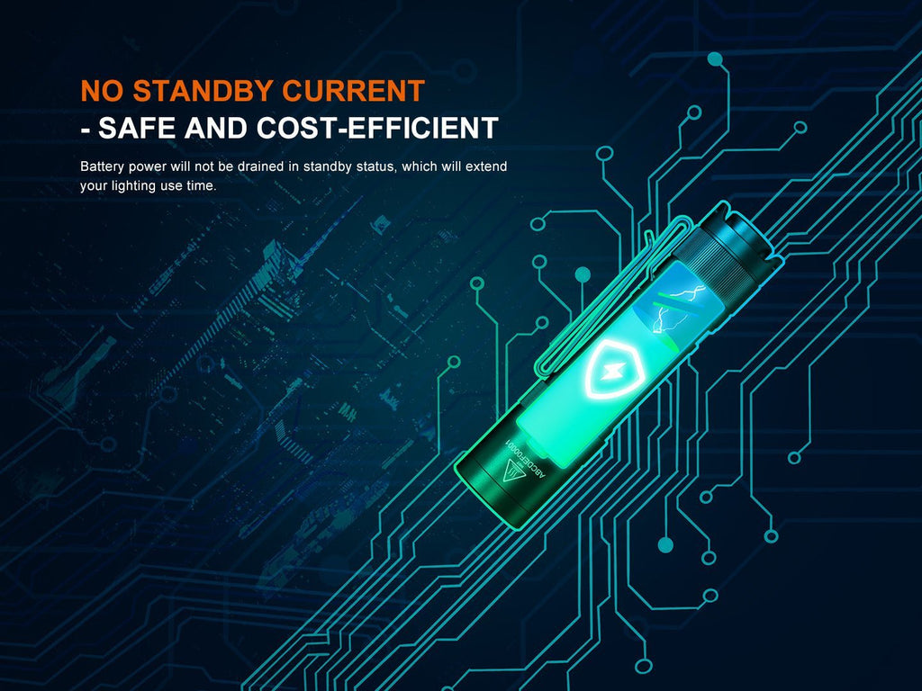 Fenix E12 V3 Pocket EDC AA Flashlight - Cargonaut Supply