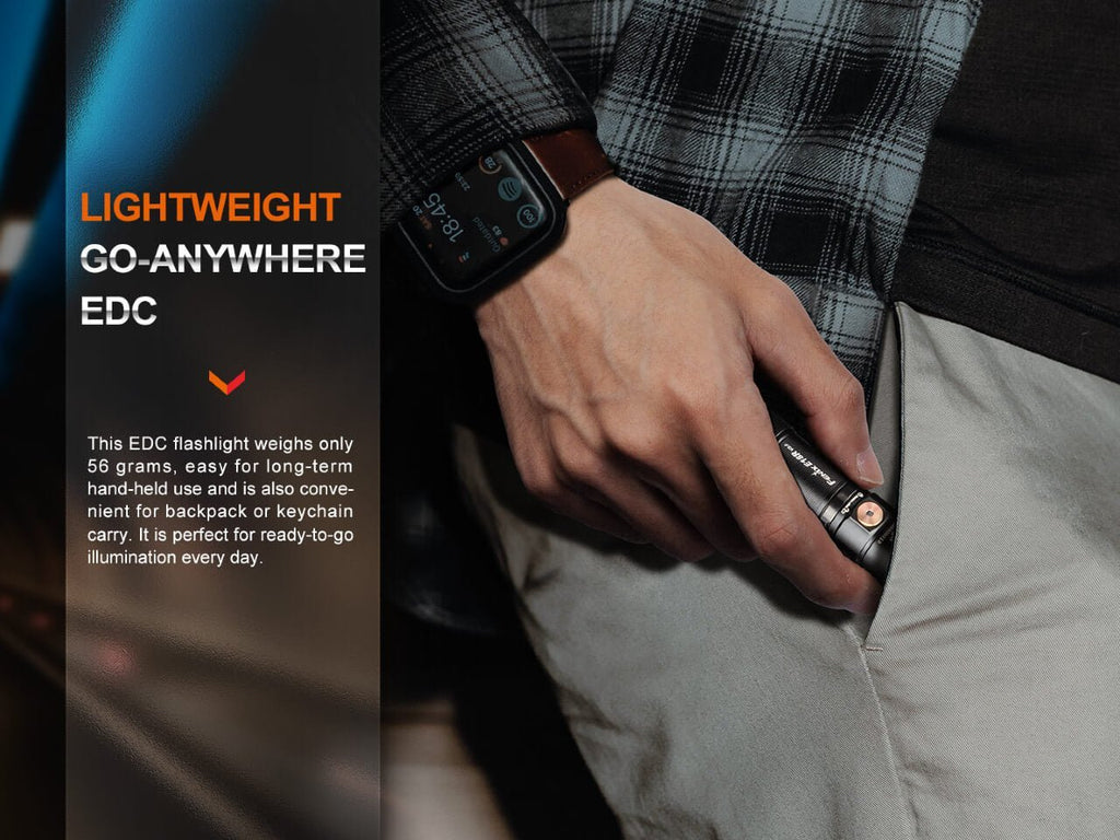 Fenix E18R V2 Rechargeable LED Flashlight - Cargonaut Supply
