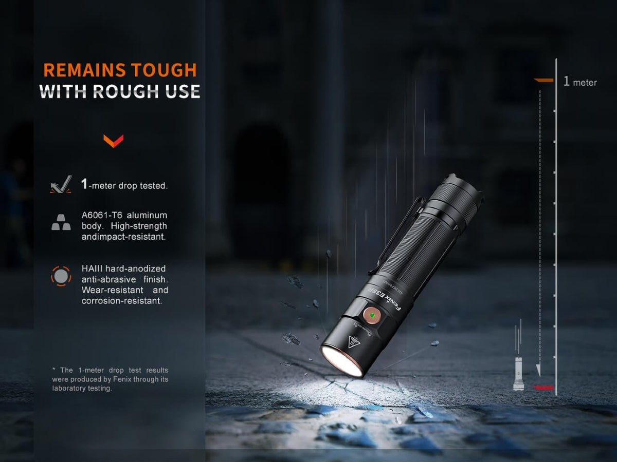 Fenix E35R High-Performance Rechargeable LED Flashlight - Cargonaut Supply