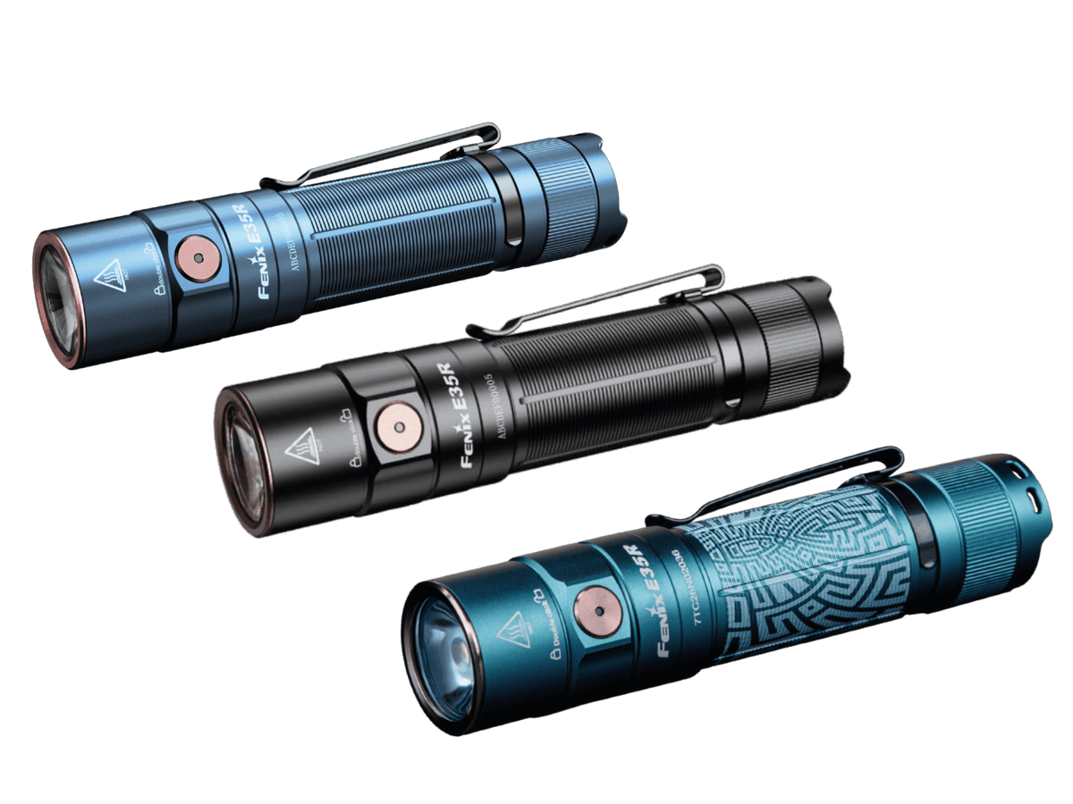 Fenix E35R High-Performance Rechargeable LED Flashlight - Cargonaut Supply