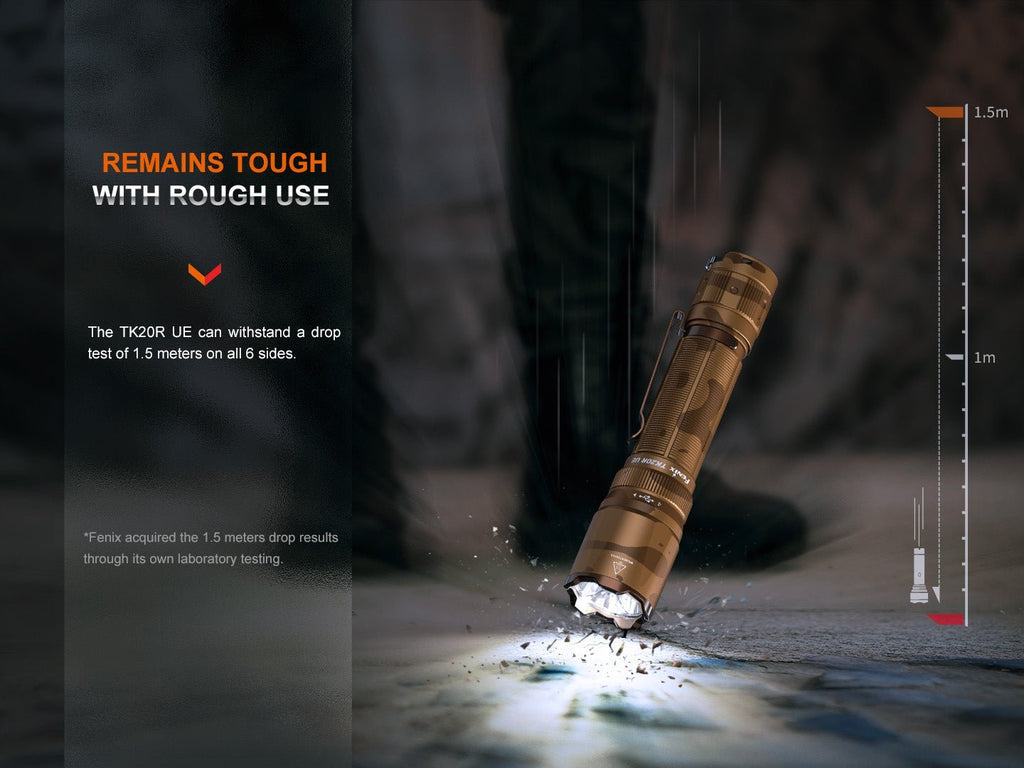 Fenix TK20R UE Tactical LED Flashlight - 2800 Lumens - Cargonaut Supply