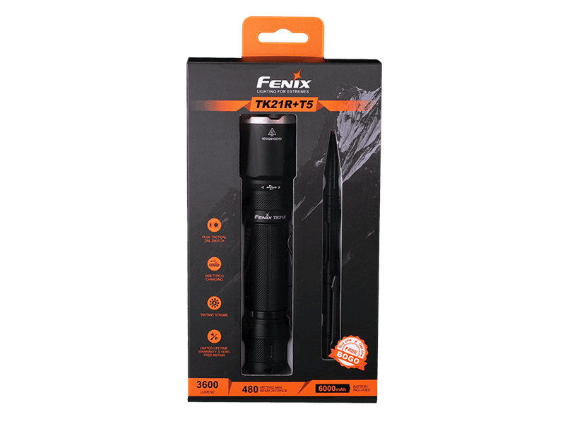 Fenix TK21R Duty Flashlight - Cargonaut Supply