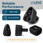 LENZ CCS1 to NACS Port (Tesla) Charging Adapter - Cargonaut Supply